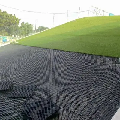 Vỉ nhựa thoát nước ứng dụng xử lý mái dốc