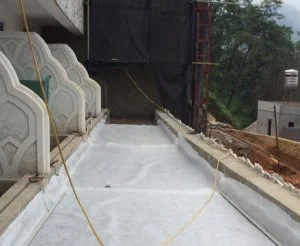 Thi công trải vải địa kỹ thuật