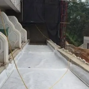 Thi công trải vải địa kỹ thuật
